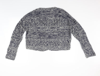 Marks and Spencer Womens Grey   Cardigan Jumper Size L