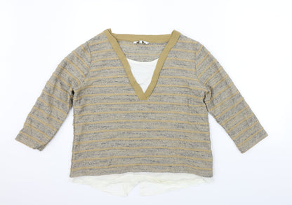 Next Womens Beige   Pullover Jumper Size 16