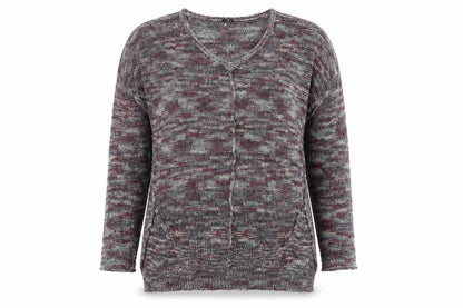 miss baron Womens Purple   Pullover Jumper Size M