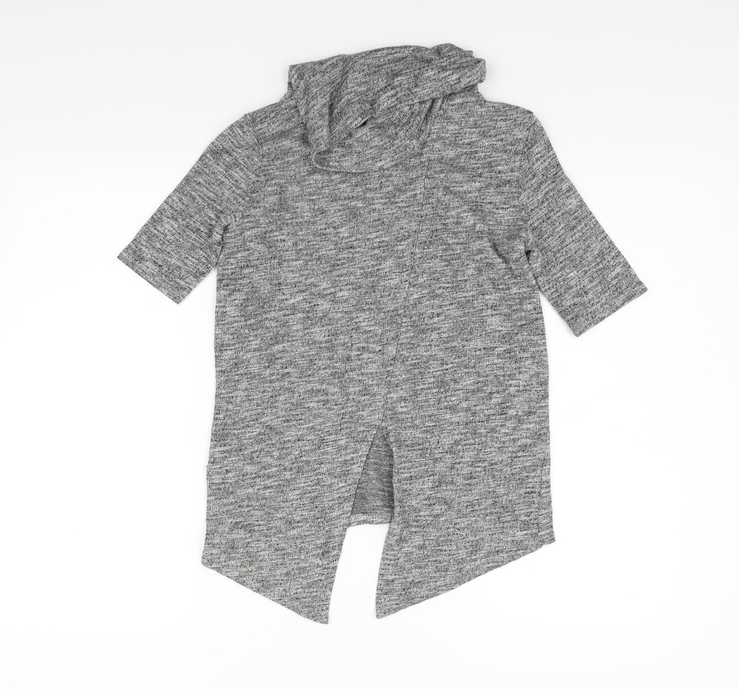 Miss Selfridge Womens Grey   Henley Jumper Size 4