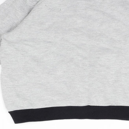 Topshop Womens Grey Houndstooth  Pullover Jumper Size 8