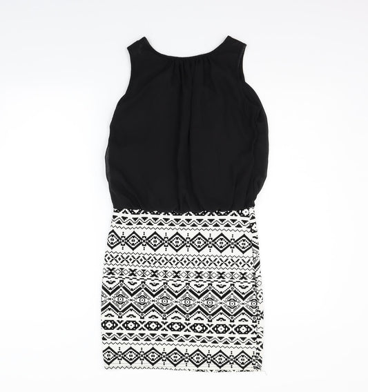 Select Womens Black   Fit & Flare  Size 10