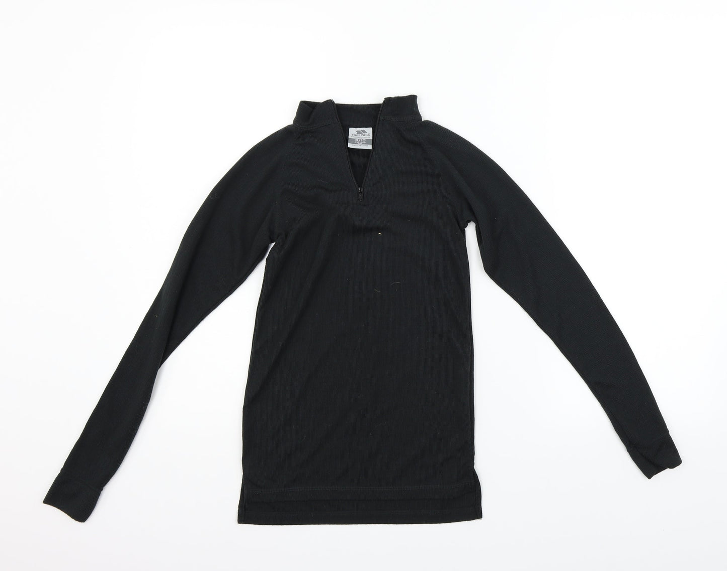 tresspass Girls Black   Pullover Jumper Size 9-10 Years
