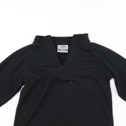 tresspass Girls Black   Pullover Jumper Size 9-10 Years