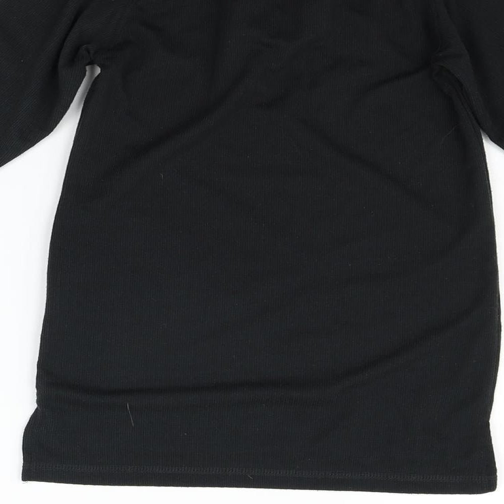 tresspass Girls Black   Pullover Jumper Size 9-10 Years