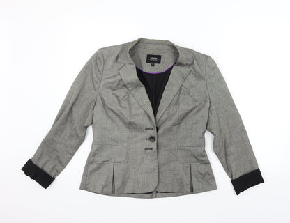 Papaya Womens Grey   Jacket Blazer Size 12