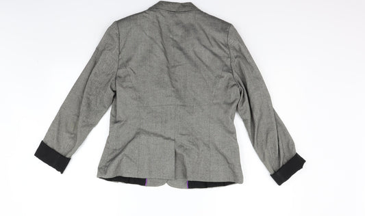 Papaya Womens Grey   Jacket Blazer Size 12