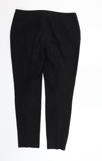 Womens UK Size 14 Atmosphere Regular Fit  Black Trousers