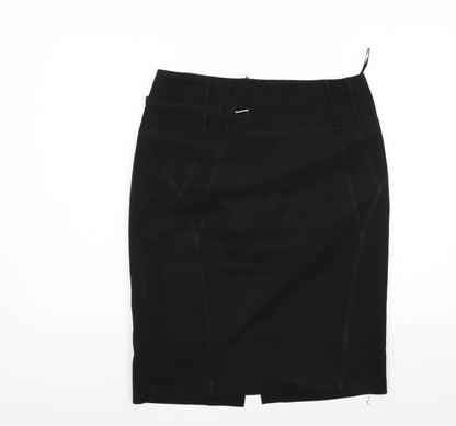 Atmosphere Womens Black   Flare Skirt Size 14  - BELTED