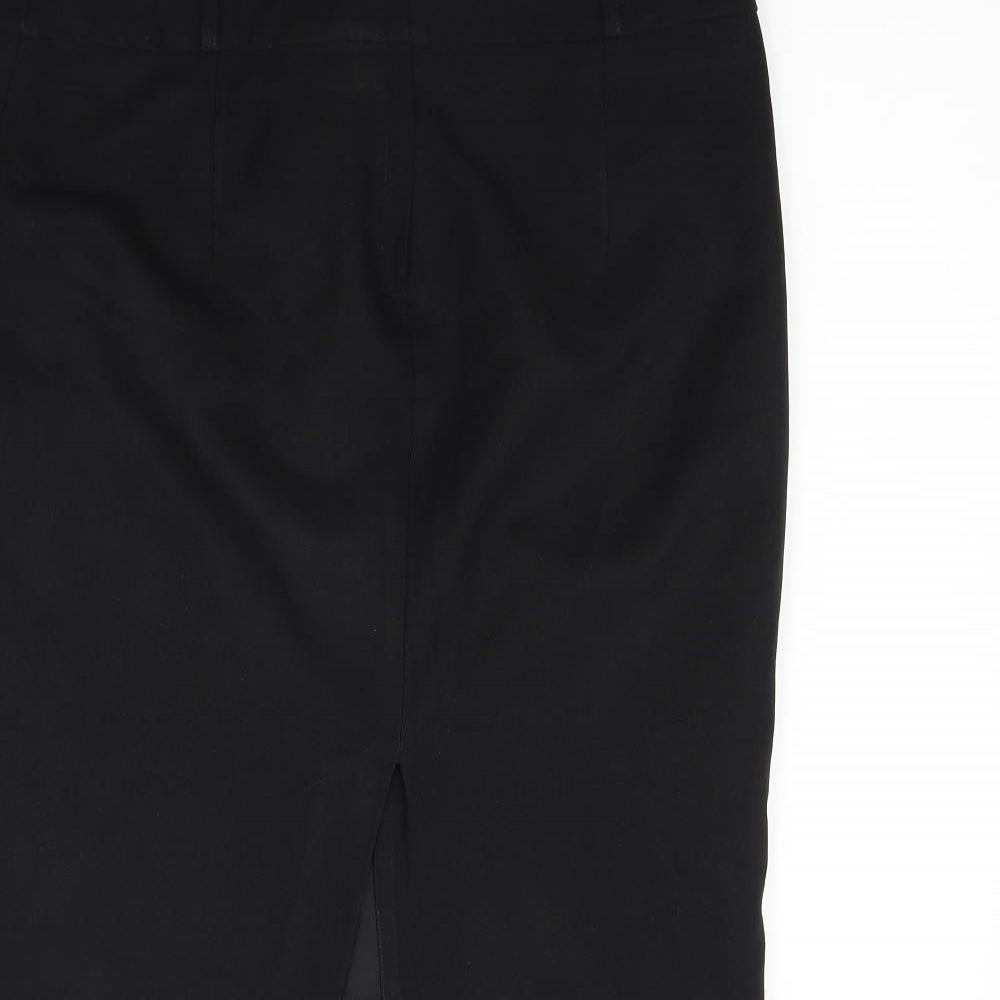 Atmosphere Womens Black   Flare Skirt Size 14  - BELTED