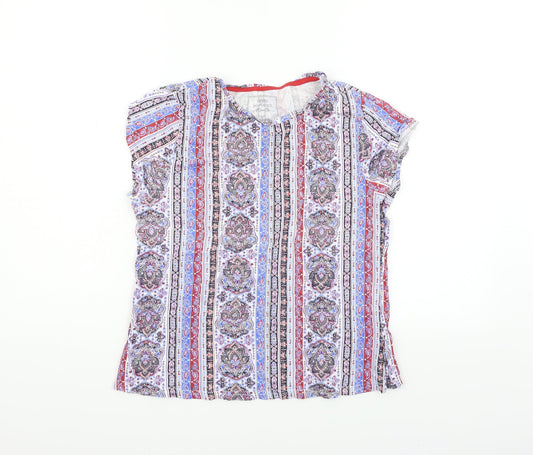 Womens UK Size 10 PEP&CO Blue Basic Blouse