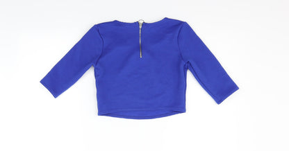 New Look Womens Blue   Pullover Jumper Size 10