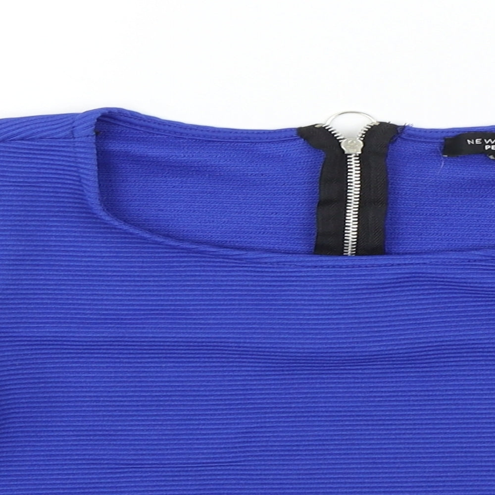 New Look Womens Blue   Pullover Jumper Size 10