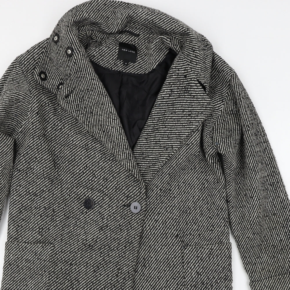 New Look  Womens Beige   Jacket Coat Size 8