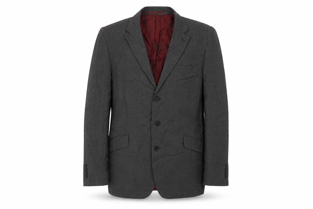 Mens UK Size 34 Preworn Regular Grey Suit Jacket