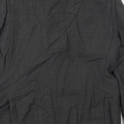 Mens UK Size 34 Preworn Regular Grey Suit Jacket