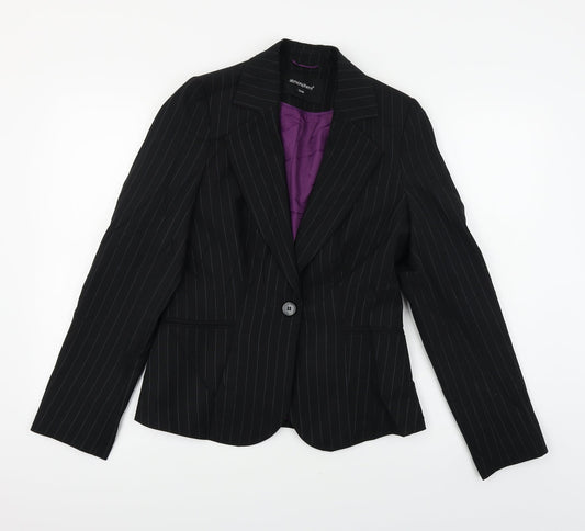 Atmosphere  Womens Black   Jacket Sport Coat Size 12