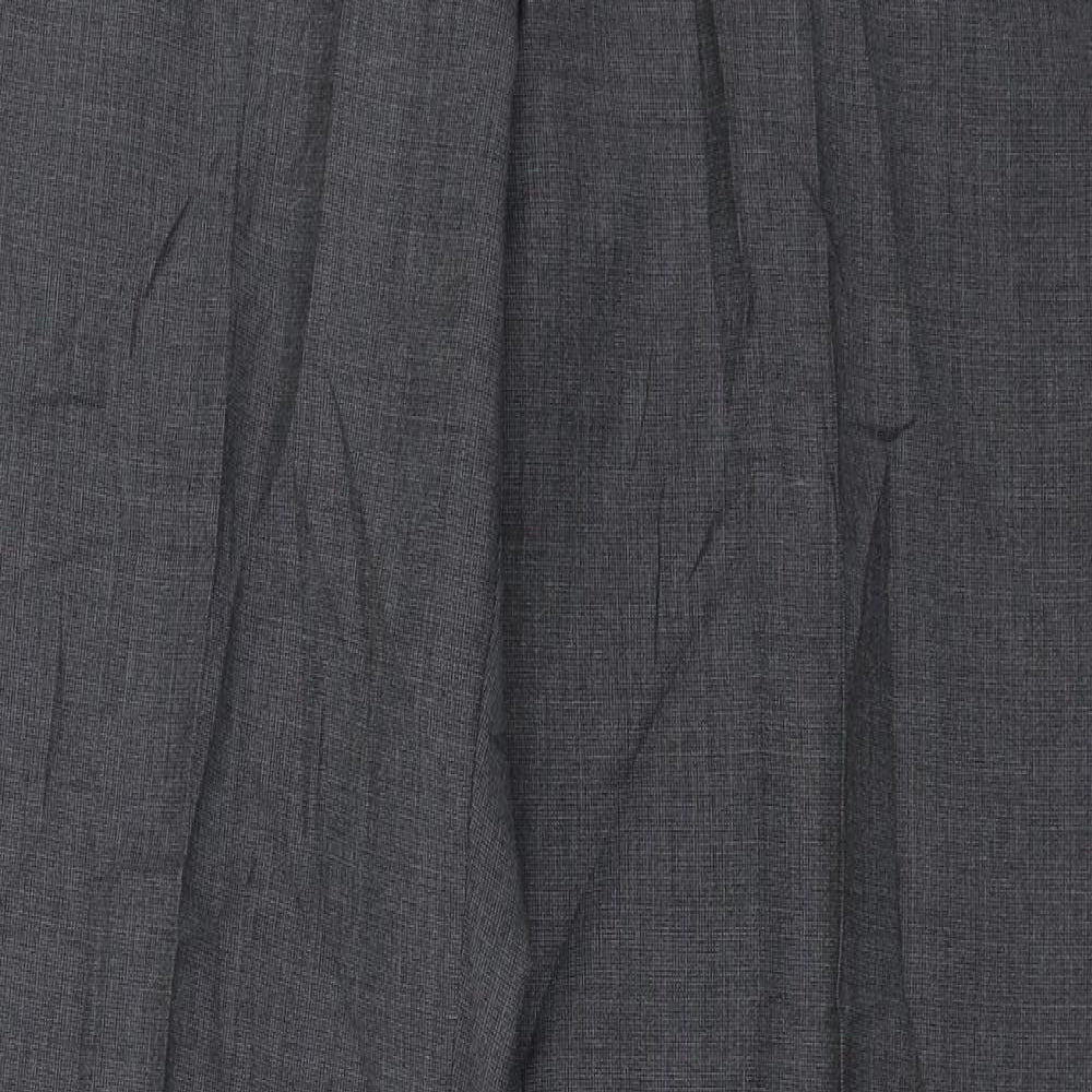 Womens UK Size 29 in Marks and Spencer Regular Fit  Grey Trousers
