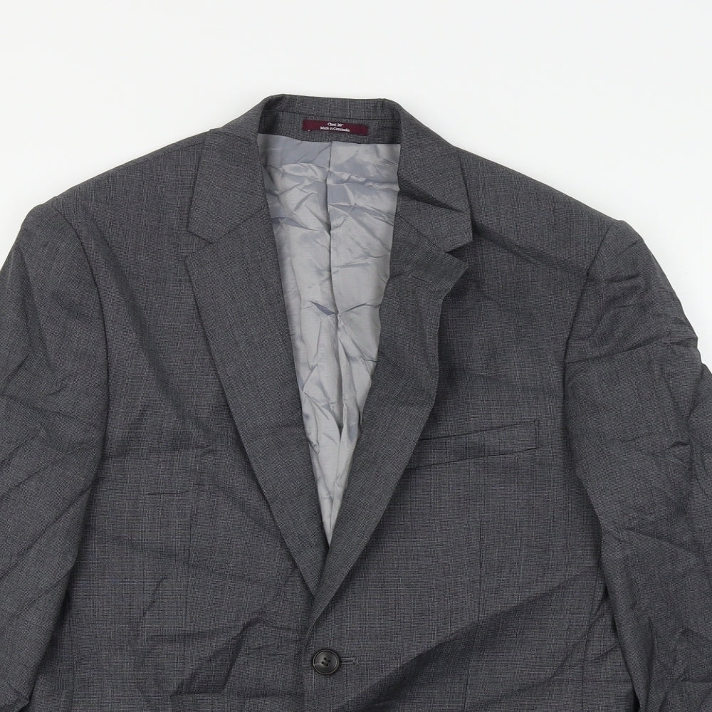 Mens UK Size M Marks and Spencer Regular Grey Suit Jacket