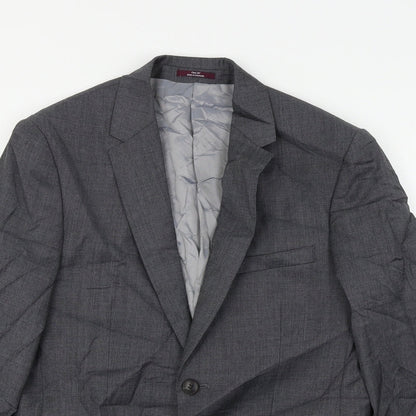 Mens UK Size M Marks and Spencer Regular Grey Suit Jacket