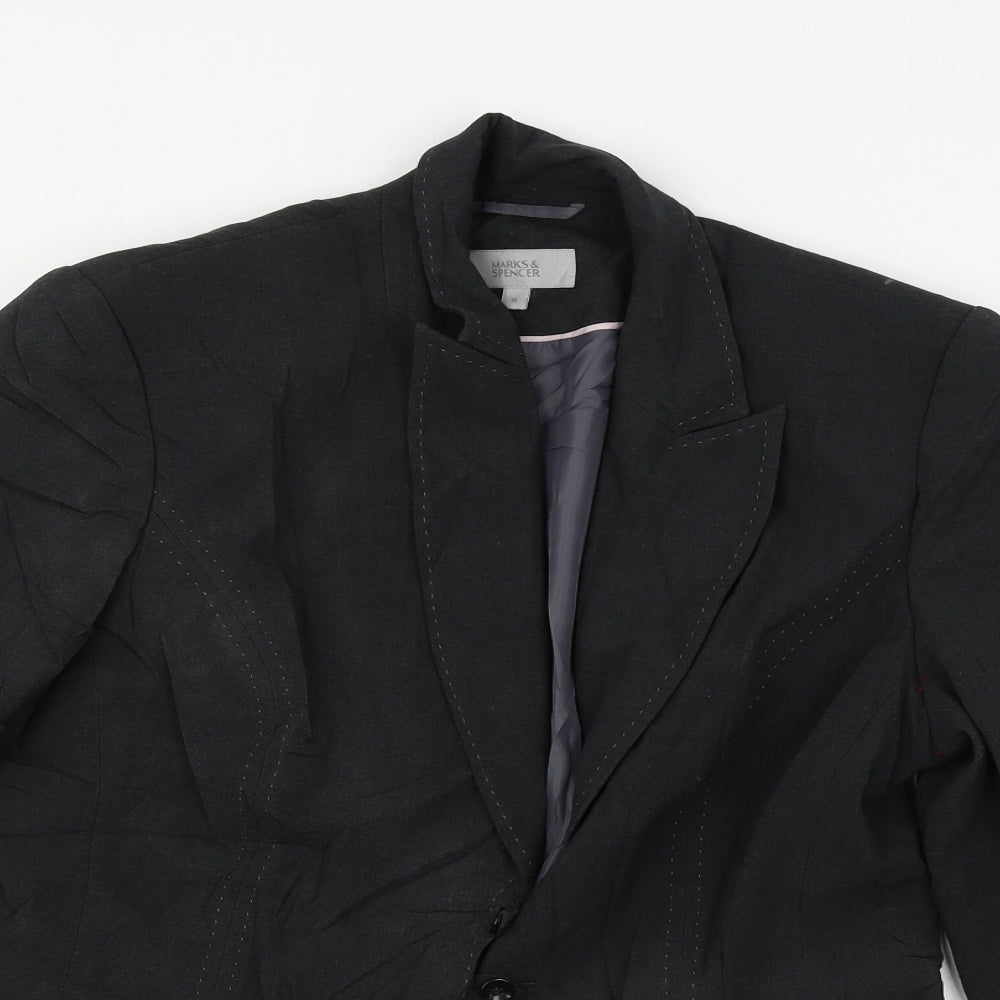 Marks and Spencer  Womens Grey   Jacket Blazer Size 16
