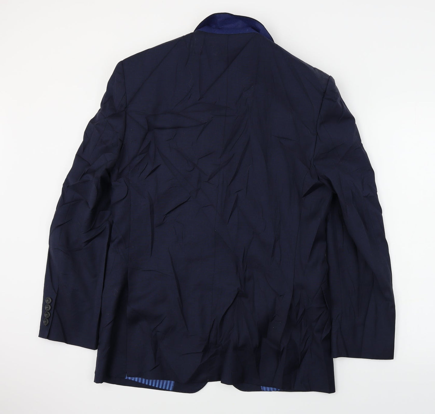 Mens UK Size M Marks and Spencer Regular Blue Suit Jacket