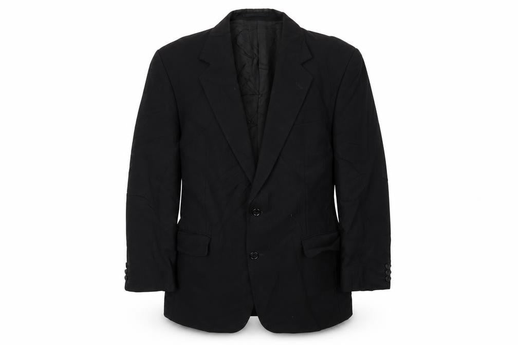 Mens UK Size L Preworn Regular Black Suit Jacket
