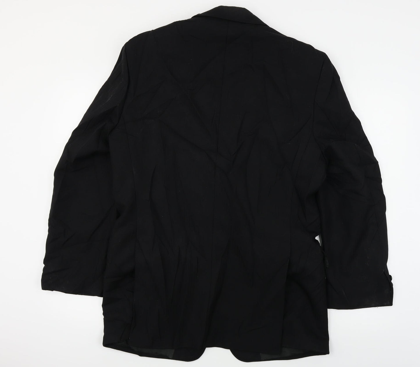 Mens UK Size L Preworn Regular Black Suit Jacket