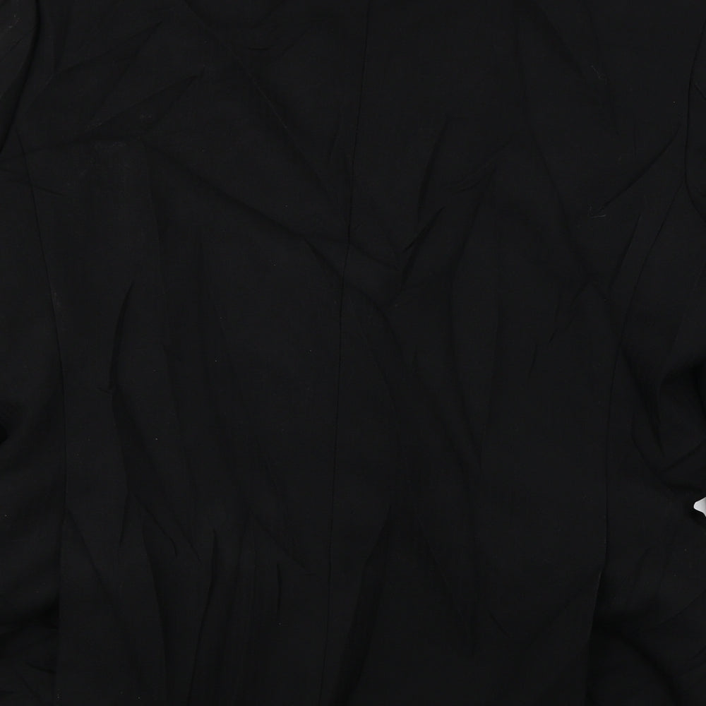 Mens UK Size L Preworn Regular Black Suit Jacket