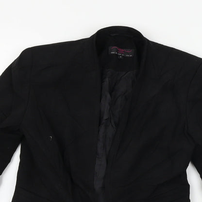 New Look  Womens Black   Jacket Blazer Size 6