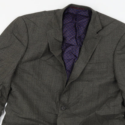 Mens UK Size 36 NEXT Regular Brown Suit Jacket