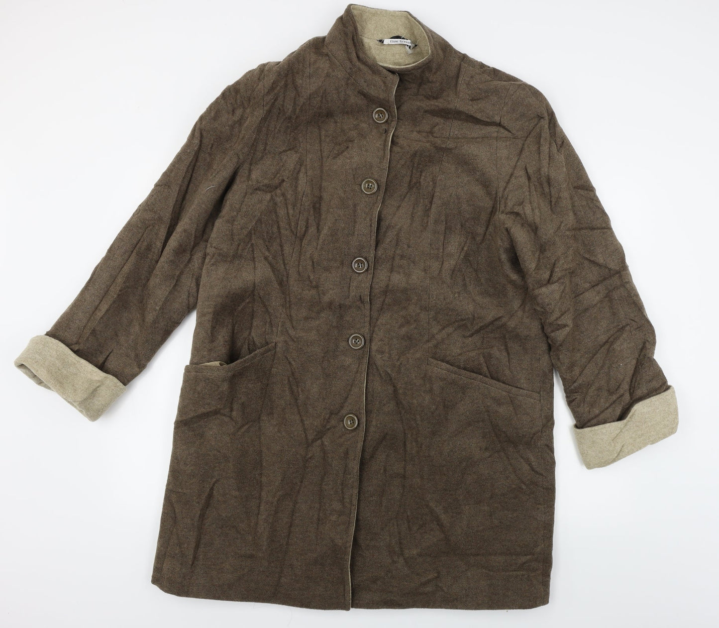 Womens UK Size 16 BHS Brown Jacket