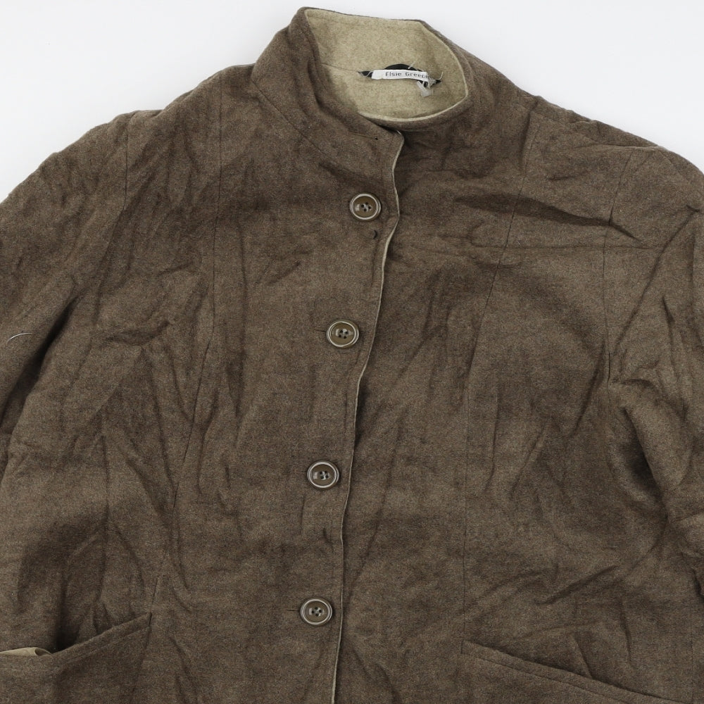 Womens UK Size 16 BHS Brown Jacket