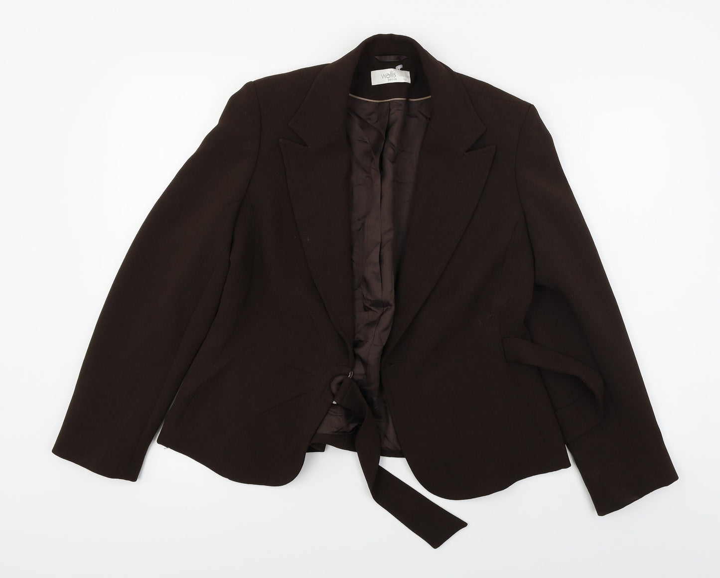Womens UK Size 12 Wallis Brown Jacket