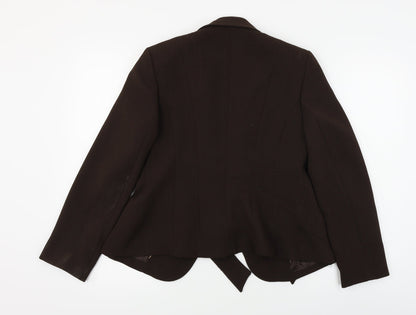 Womens UK Size 12 Wallis Brown Jacket