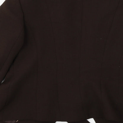 Womens UK Size 12 Wallis Brown Jacket