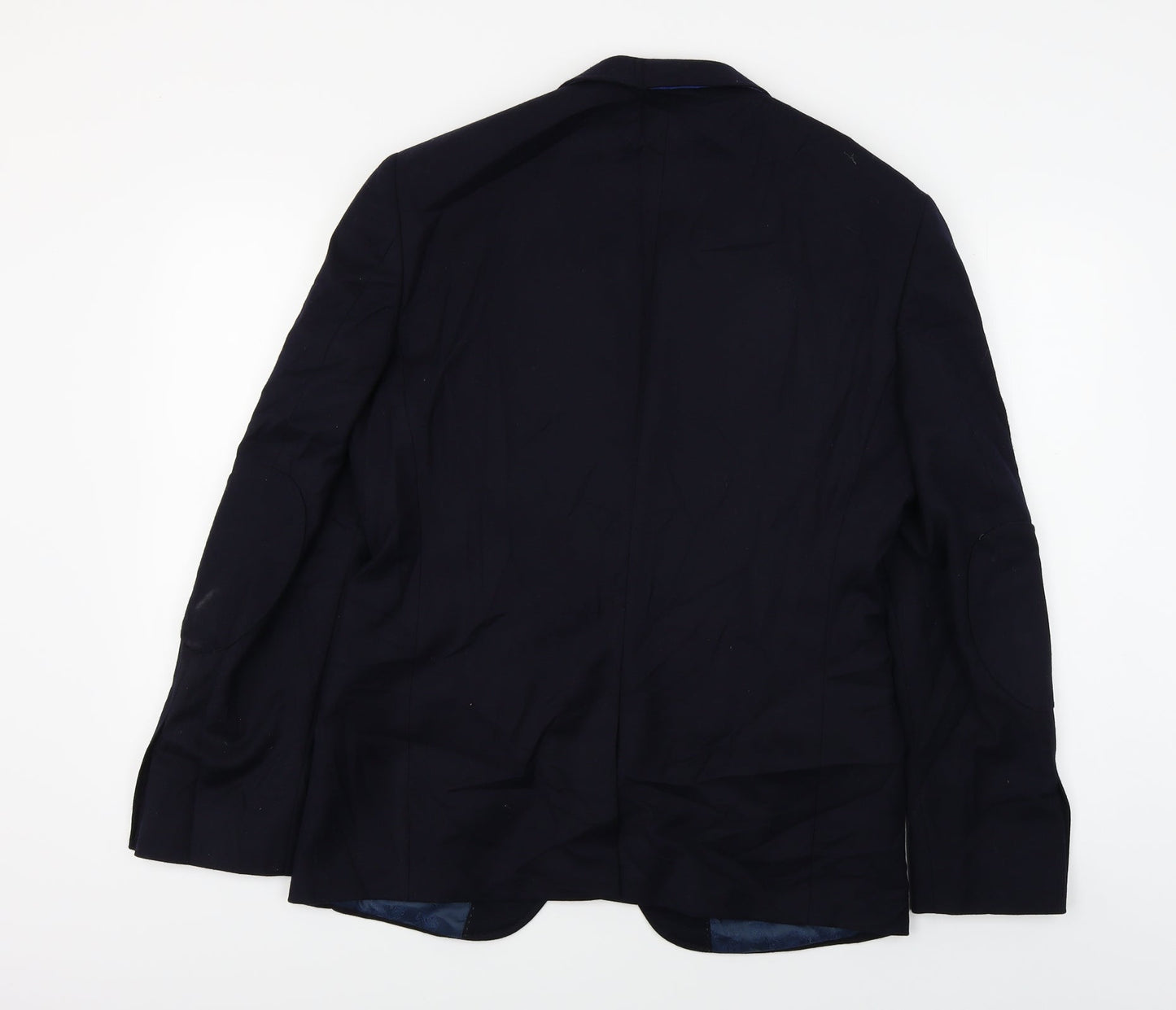 Mens UK Size 38 Marks and Spencer Regular Blue Suit Jacket