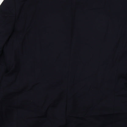 Mens UK Size 38 Marks and Spencer Regular Blue Suit Jacket