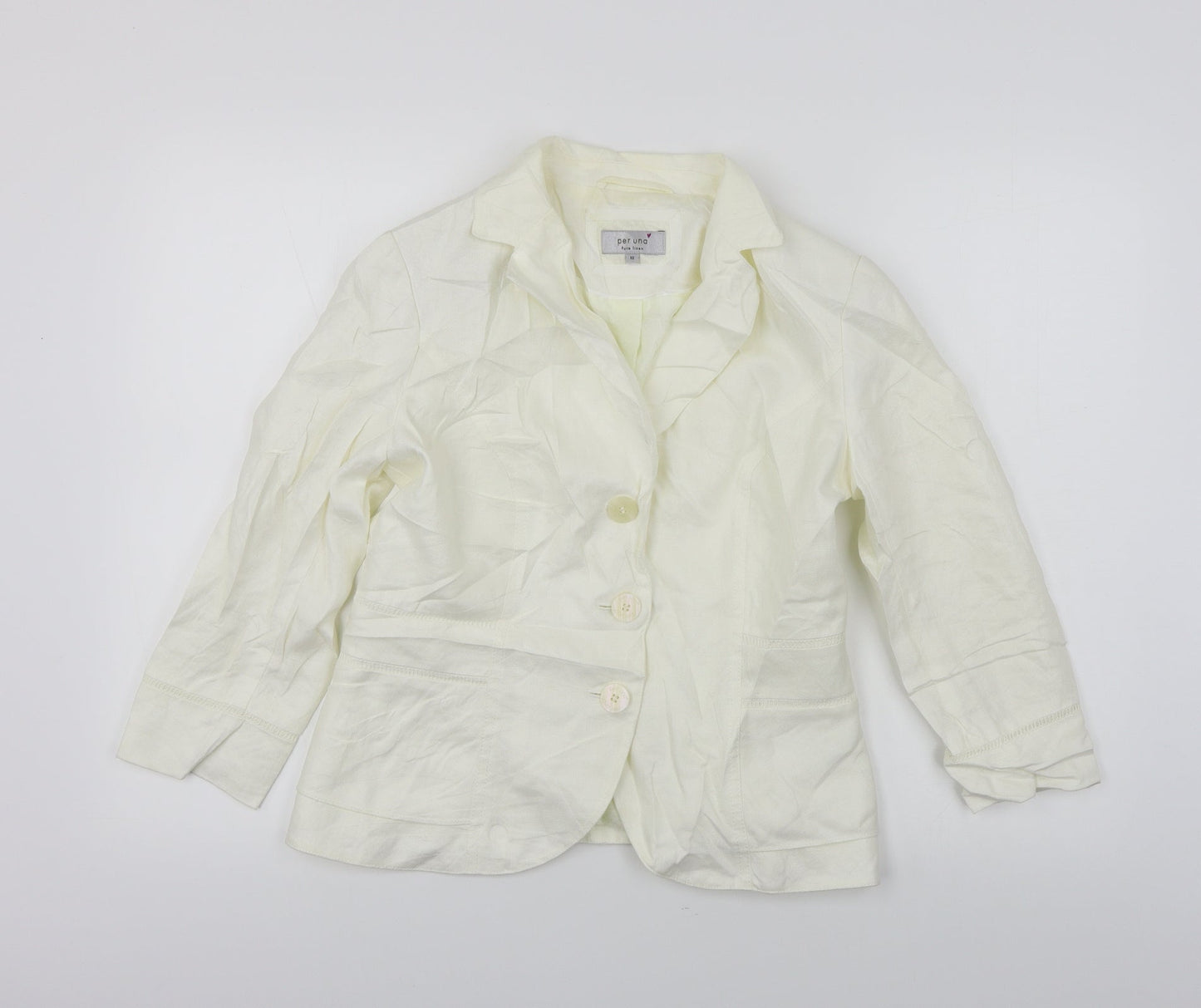 Per Una Womens White   Jacket Blazer Size 10
