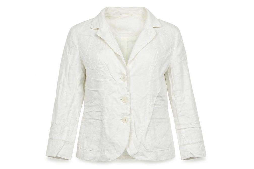 Womens UK Size 10 Per Una Regular White Blazer
