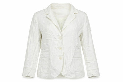 Womens UK Size 10 Per Una Regular White Blazer