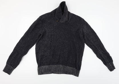 H&M Womens Black   Pullover Jumper Size L