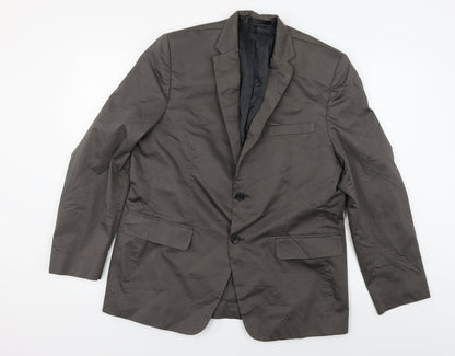 STUDIOSUITS Mens Brown   Jacket Blazer Size 38