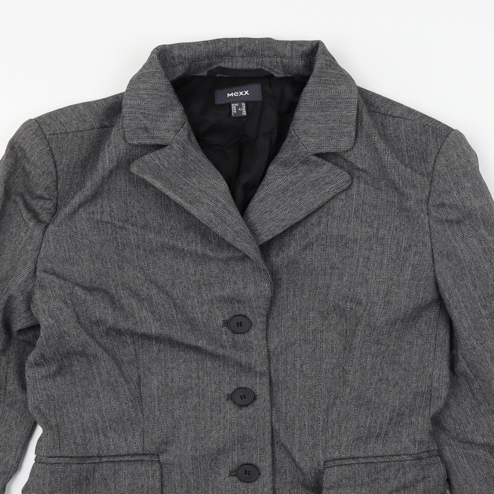 Mexx  Womens Grey   Jacket Blazer Size 10