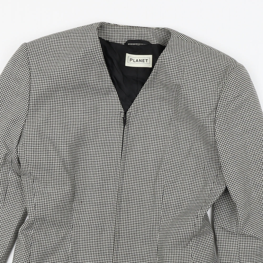 Womens UK Size 8 planet Grey Jacket