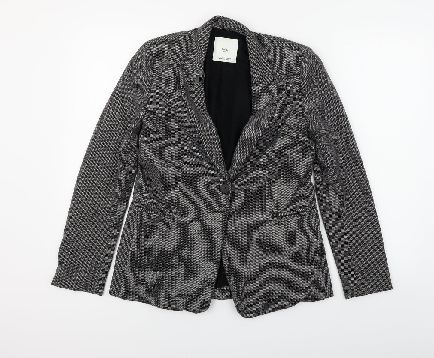 MING  Womens Grey   Jacket Blazer Size S