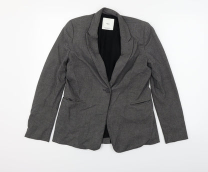 MING  Womens Grey   Jacket Blazer Size S