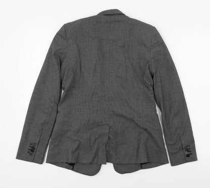 MING  Womens Grey   Jacket Blazer Size S