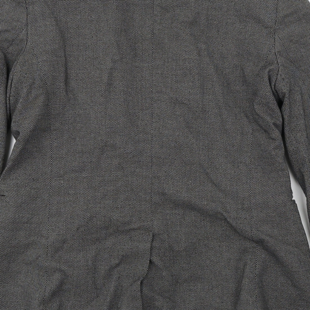 MING  Womens Grey   Jacket Blazer Size S