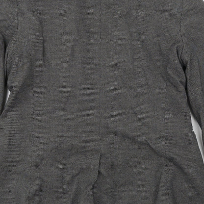 MING  Womens Grey   Jacket Blazer Size S